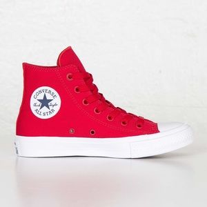 CONVERSE CHUCK II HIGH TOP RED